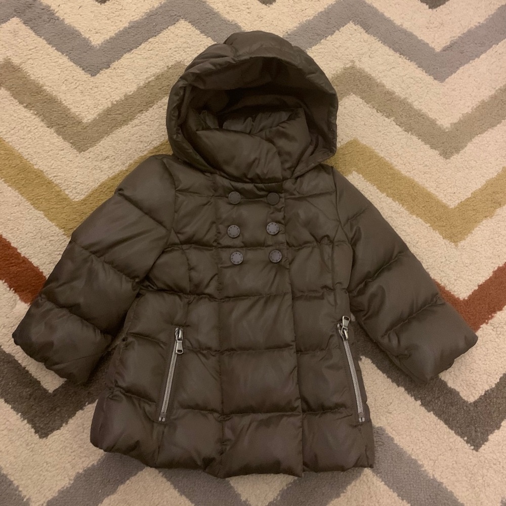 Girls Down Puffer Coat - 12 months